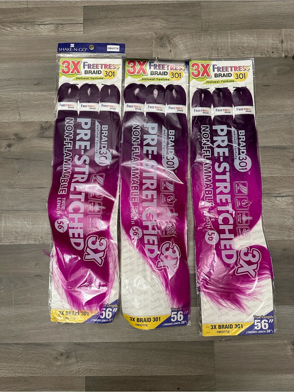 BRAIDING HAIR 3 PACKS FOR $10